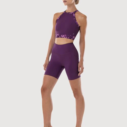 bloch r4104 elegance purple shorts