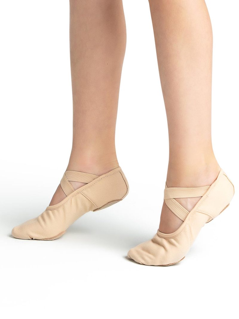 capezio hanami ballet shoe child light pink 2037c 2 1